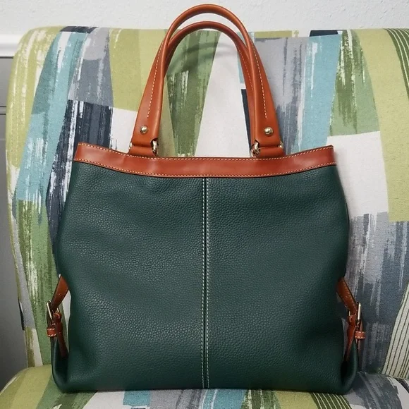 NWT Dooney and Bourke Small Sara In Forrest(Green)